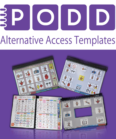 Pragmatic Organisation Dynamic Display (PODD) Communication Book: Alternative Access Templates
